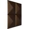 Ekena Millwork 19 5/8in. W x 19 5/8in. H Richmond EnduraWall Decorative 3D Wall Panel Covers 2.67 Sq. Ft. WP20X20RICAB - alternate 4
